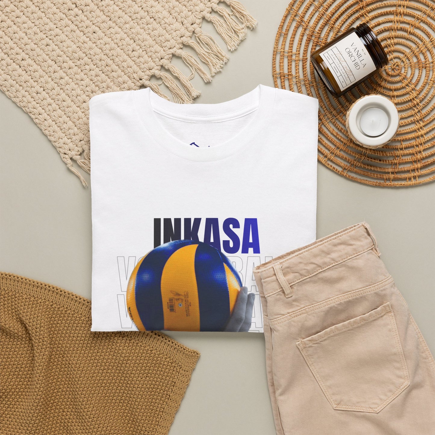 Volleyball Team Tee — Inkasa 2026 Graphic T-Shirt